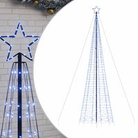 Albero di Natale a LED con Punte 1534 LED Blu 500 cm 4016406