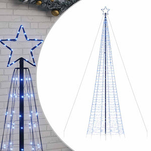 Albero di Natale a LED con Punte 1534 LED Blu 500 cm 4016406