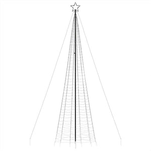 Albero di Natale a LED con Punte 1534 LED Blu 500 cm 4016406