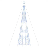 Albero di Natale a LED con Punte 1534 LED Blu 500 cm 4016406