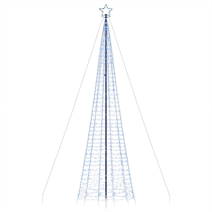 Albero di Natale a LED con Punte 1534 LED Blu 500 cm 4016406