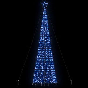 Albero di Natale a LED con Punte 1534 LED Blu 500 cm 4016406