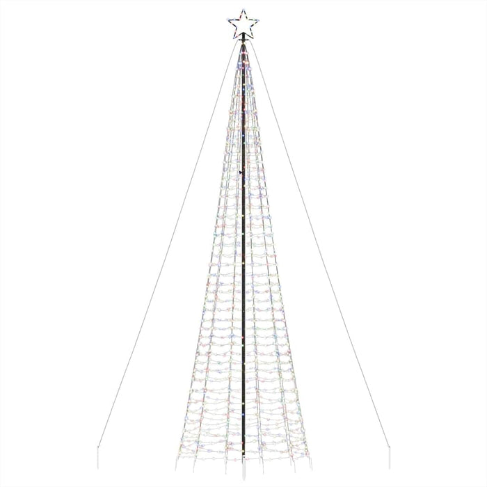 Albero di Natale a LED con Punte 1534 LED Colorato 500 cm 4016407