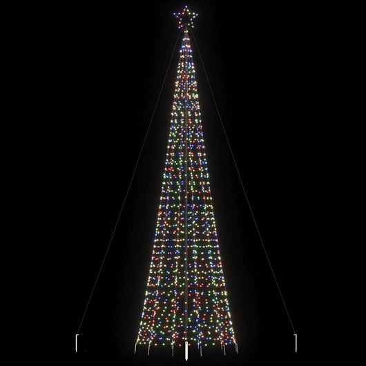 Albero di Natale a LED con Punte 1534 LED Colorato 500 cm 4016407