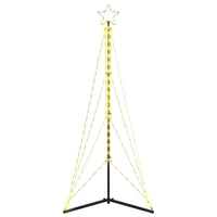 Albero di Natale a LED 363 LED Bianco Caldo 182 cm