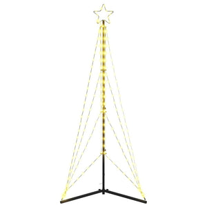 Albero di Natale a LED 363 LED Bianco Caldo 182 cm