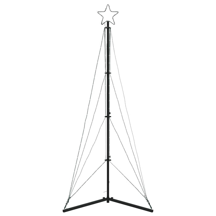 Albero di Natale a LED 363 LED Bianco Freddo 182 cm 4016409