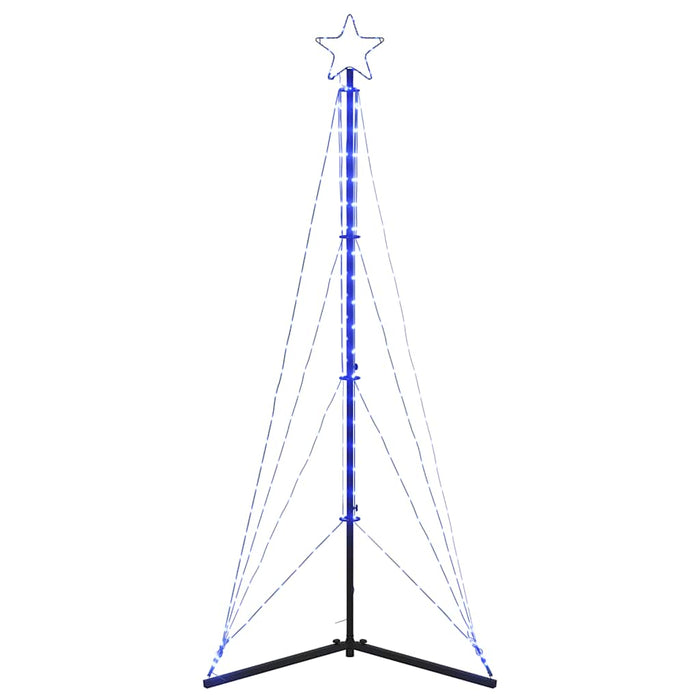 Albero di Natale a LED 363 LED Blu 182 cm 4016410