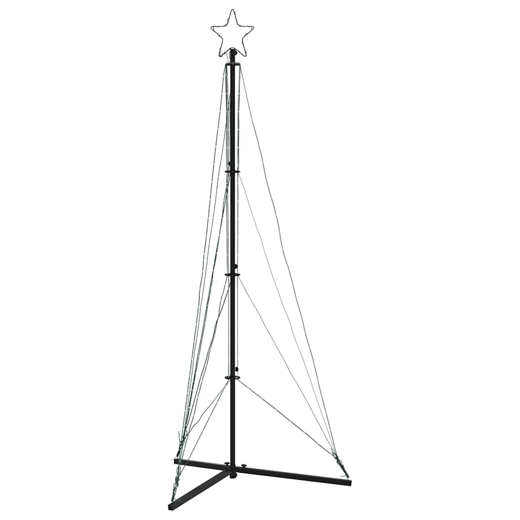 vidaXL Albero di Natale a LED 363 LED Blu 182 cm