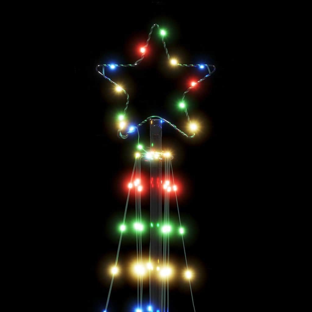 Albero di Natale a LED 363 LED Colorato 182 cm 4016411