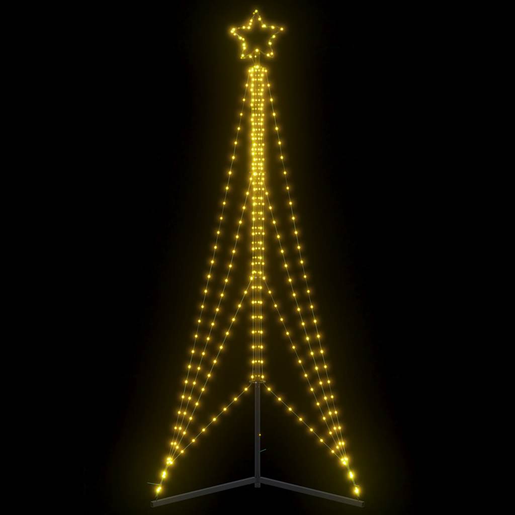 Albero di Natale a LED 483 LED Bianco Caldo 240 cm 4016412