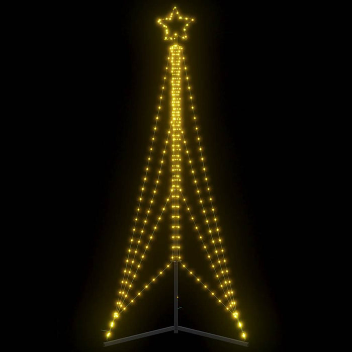 Albero di Natale a LED 483 LED Bianco Caldo 240 cm 4016412