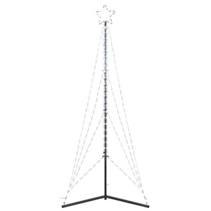 Albero di Natale a LED-Luci decorative natalizie 483 LED Bianco Freddo 240 cm