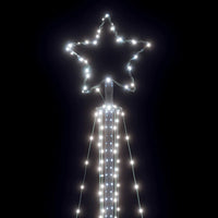 Albero di Natale a LED 483 LED Bianco Freddo 240 cm 4016413