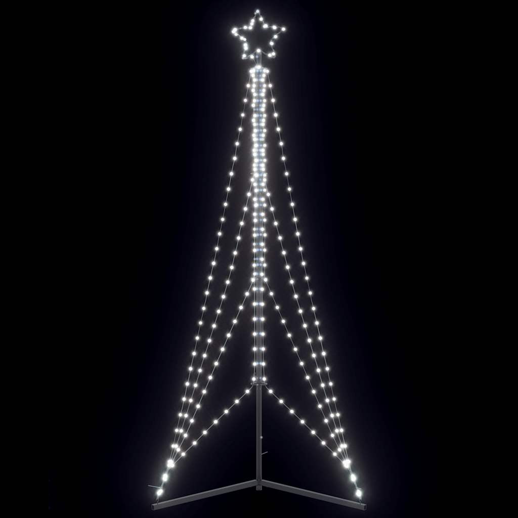 Albero di Natale a LED 483 LED Bianco Freddo 240 cm 4016413
