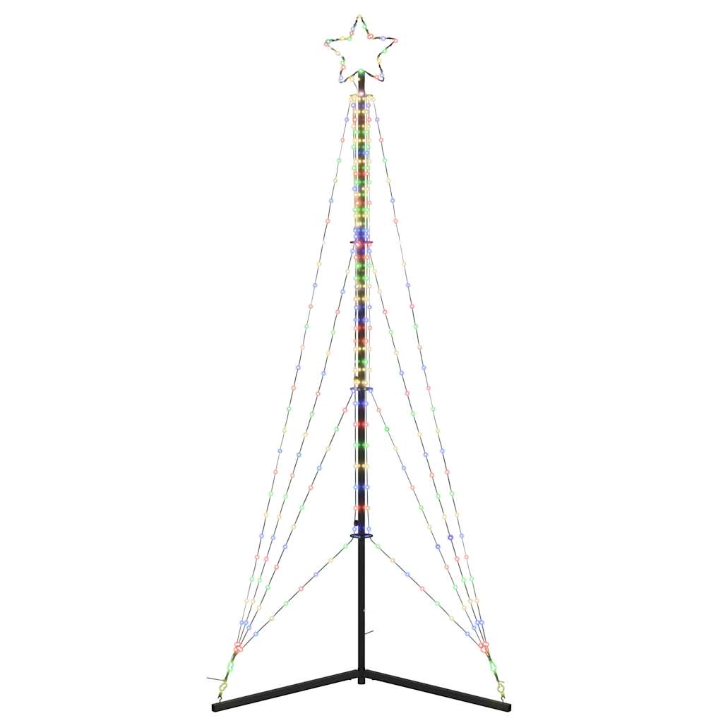 Albero di Natale a LED 483 LED Colorato 240 cm