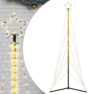 Albero di Natale a LED-Luci decorative natalizie 525 LED Bianco Caldo 302 cm
