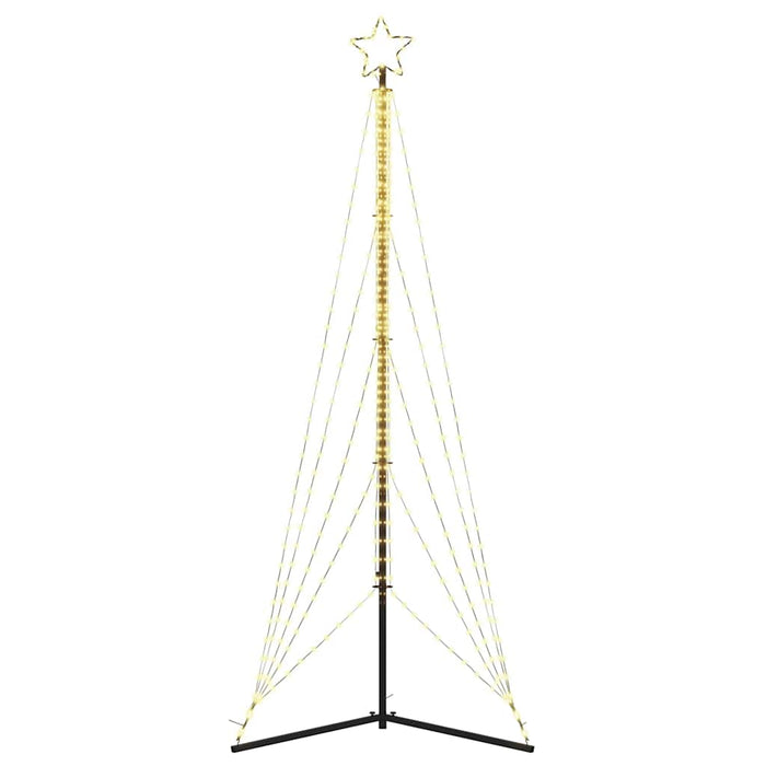 Albero di Natale a LED-Luci decorative natalizie 525 LED Bianco Caldo 302 cm
