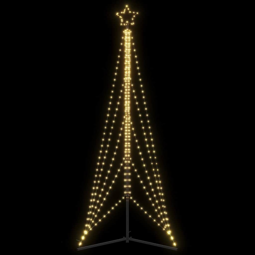 Albero di Natale a LED 525 LED Bianco Caldo 302 cm 4016416