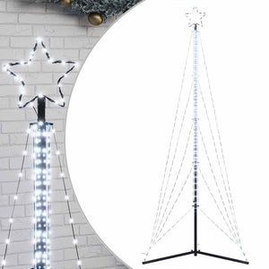 Albero di Natale a LED 525 LED Bianco Freddo 302 cm 4016417
