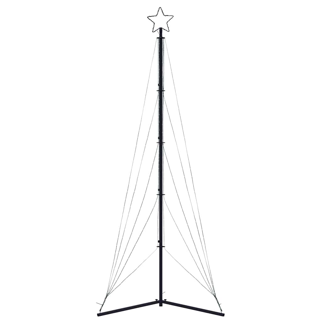 Albero di Natale a LED-Luci decorative natalizie 525 LED Bianco Freddo 302 cm