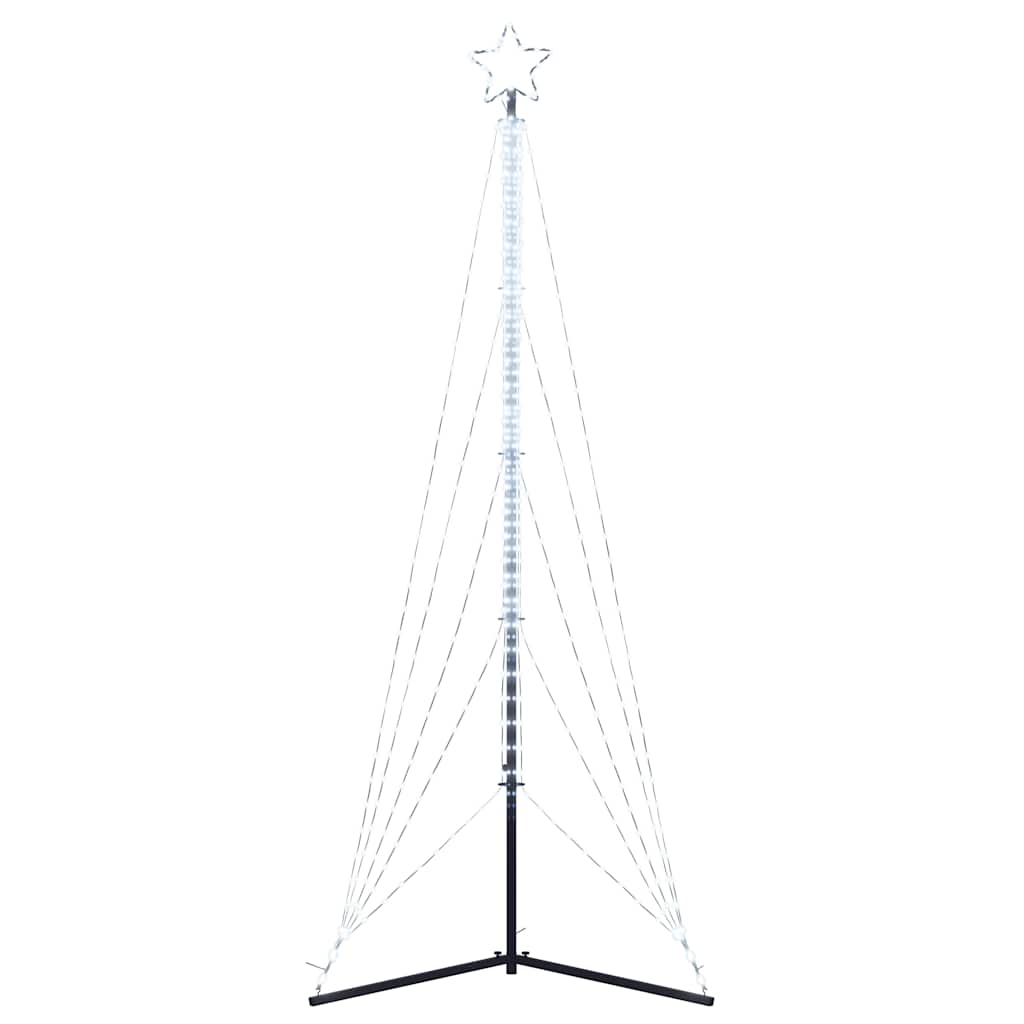 Albero di Natale a LED 525 LED Bianco Freddo 302 cm 4016417