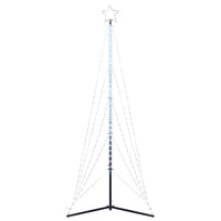 Albero di Natale a LED 525 LED Bianco Freddo 302 cm 4016417