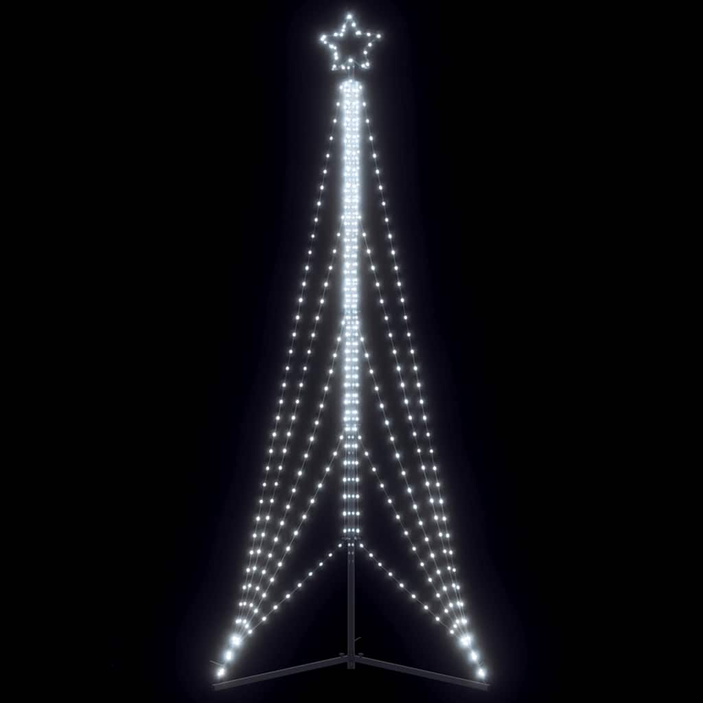 Albero di Natale a LED 525 LED Bianco Freddo 302 cm 4016417