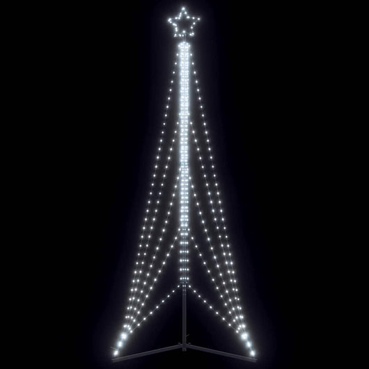 Albero di Natale a LED 525 LED Bianco Freddo 302 cm 4016417