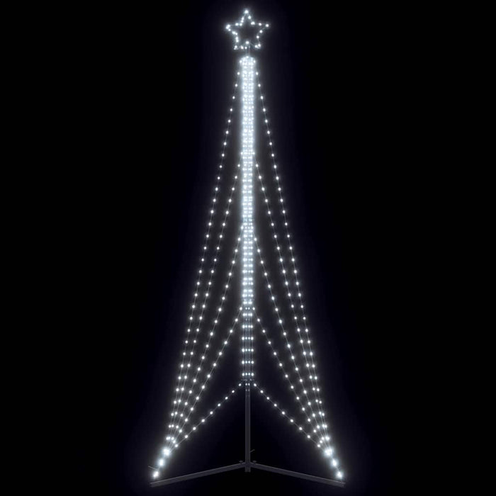 Albero di Natale a LED 525 LED Bianco Freddo 302 cm 4016417