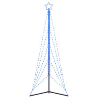 vidaXL Albero di Natale a LED 525 LED Blu 302 cm
