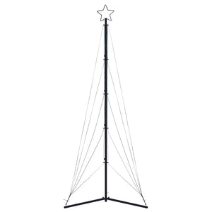 vidaXL Albero di Natale a LED 525 LED Colorato 302 cm