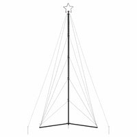 Albero di Natale a LED 615 LED Bianco Caldo 404,5 cm