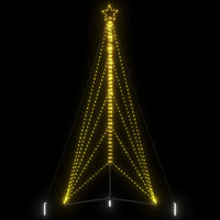 Albero di Natale a LED 615 LED Bianco Caldo 404,5 cm