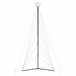 Albero di Natale a LED 615 LED Bianco Freddo 404,5 cm