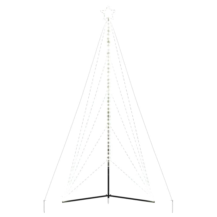 Albero di Natale a LED 615 LED Bianco Freddo 404,5 cm 4016421