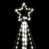 Albero di Natale a LED 615 LED Bianco Freddo 404,5 cm 4016421