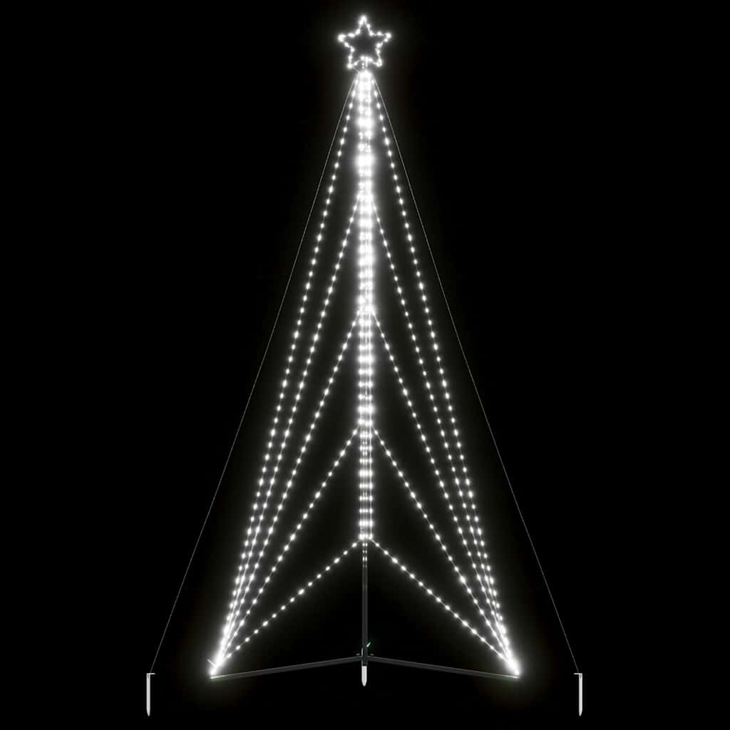 Albero di Natale a LED 615 LED Bianco Freddo 404,5 cm 4016421