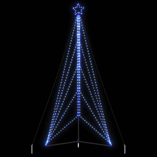Albero di Natale a LED 615 LED Blu 404,5 cm