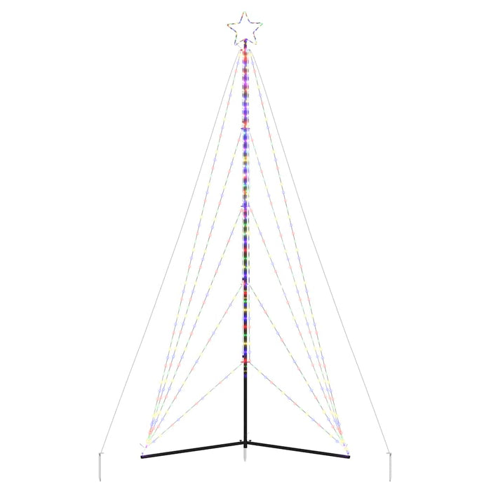 Albero di Natale a LED 615 LED Colorato 404,5 cm