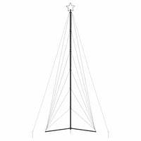 vidaXL Albero di Natale a LED 861 LED Bianco Caldo 478 cm