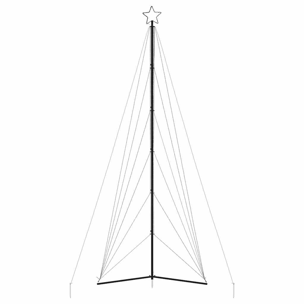 Albero di Natale a LED-Luci decorative natalizie 861 LED Bianco Caldo 478 cm