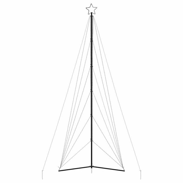 Albero di Natale a LED-Luci decorative natalizie 861 LED Bianco Caldo 478 cm