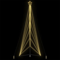 vidaXL Albero di Natale a LED 861 LED Bianco Caldo 478 cm
