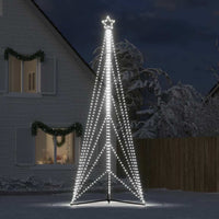 vidaXL Albero di Natale a LED 861 LED Bianco Freddo 478 cm