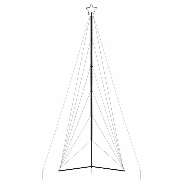 Albero di Natale a LED-Luci decorative natalizie 861 LED Bianco Freddo 478 cm