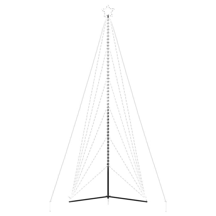 vidaXL Albero di Natale a LED 861 LED Bianco Freddo 478 cm