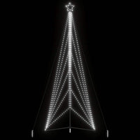 vidaXL Albero di Natale a LED 861 LED Bianco Freddo 478 cm