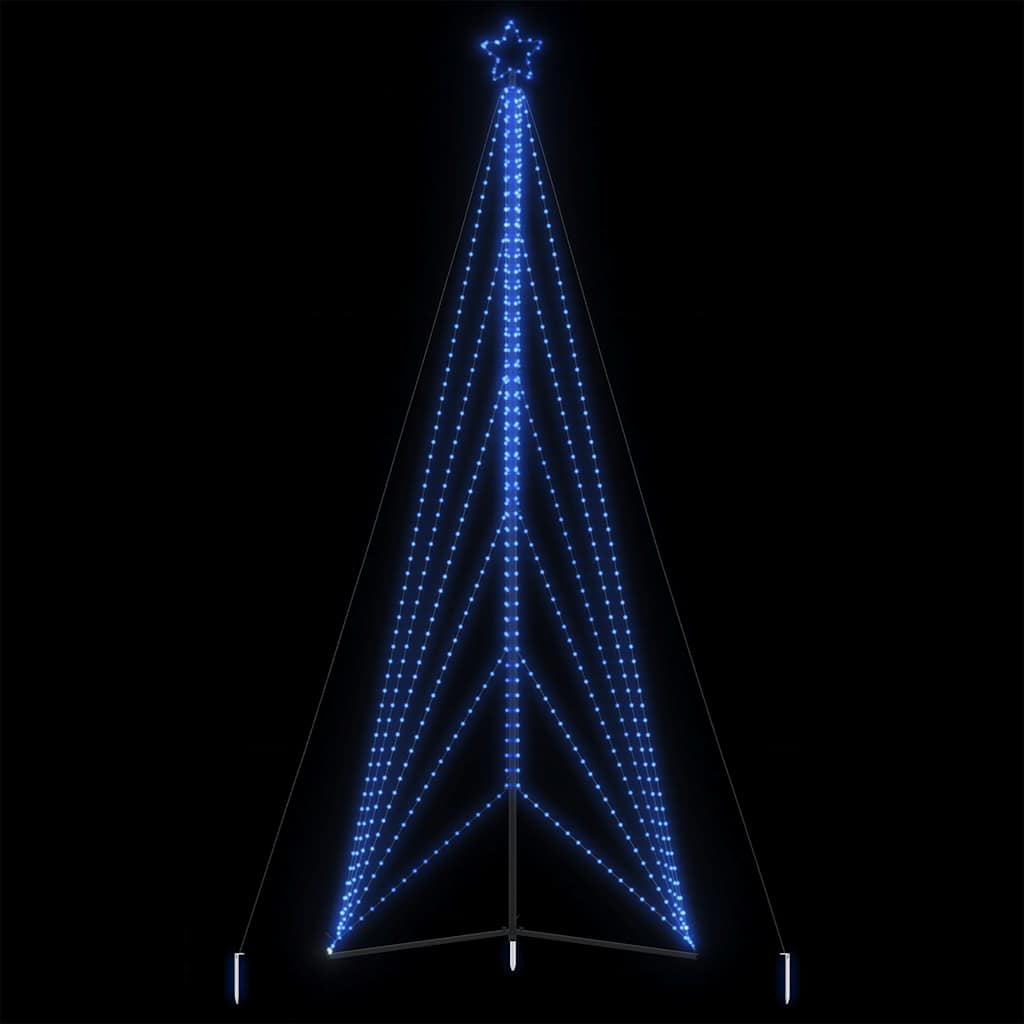 vidaXL Albero di Natale a LED 861 LED Blu 478 cm