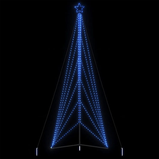 vidaXL Albero di Natale a LED 861 LED Blu 478 cm